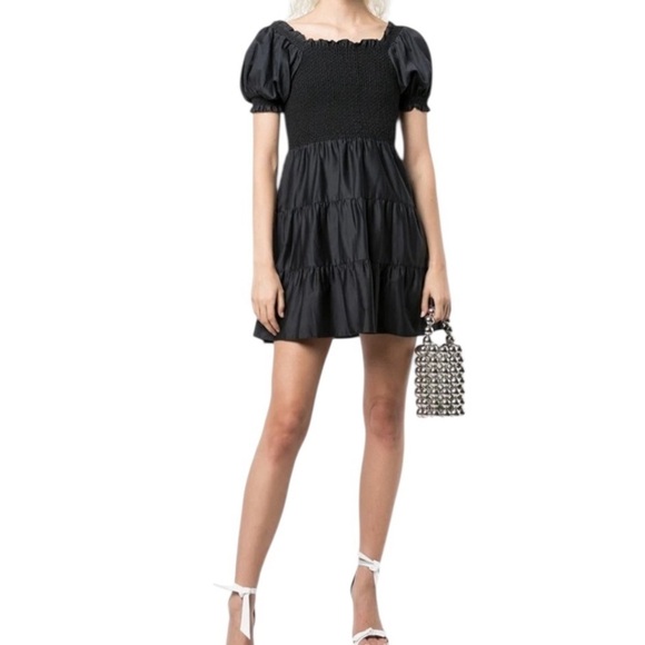 Alice + Olivia Dresses & Skirts - Alice + Olivia Elizabeth Bow Back Mini Dress